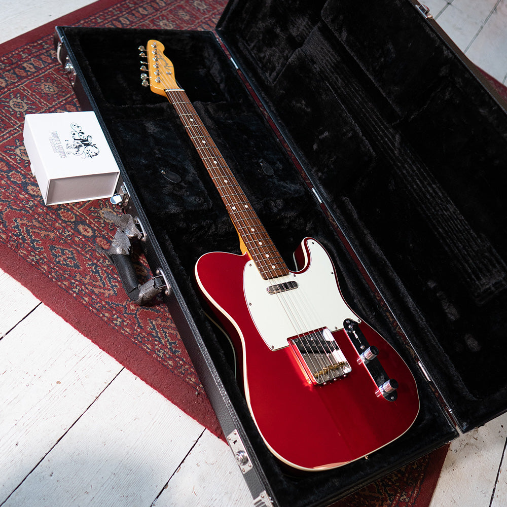 2012 Fender Made in Japan '62 Telecaster Custom - Candy Apple Red with Fender Case - Preowned