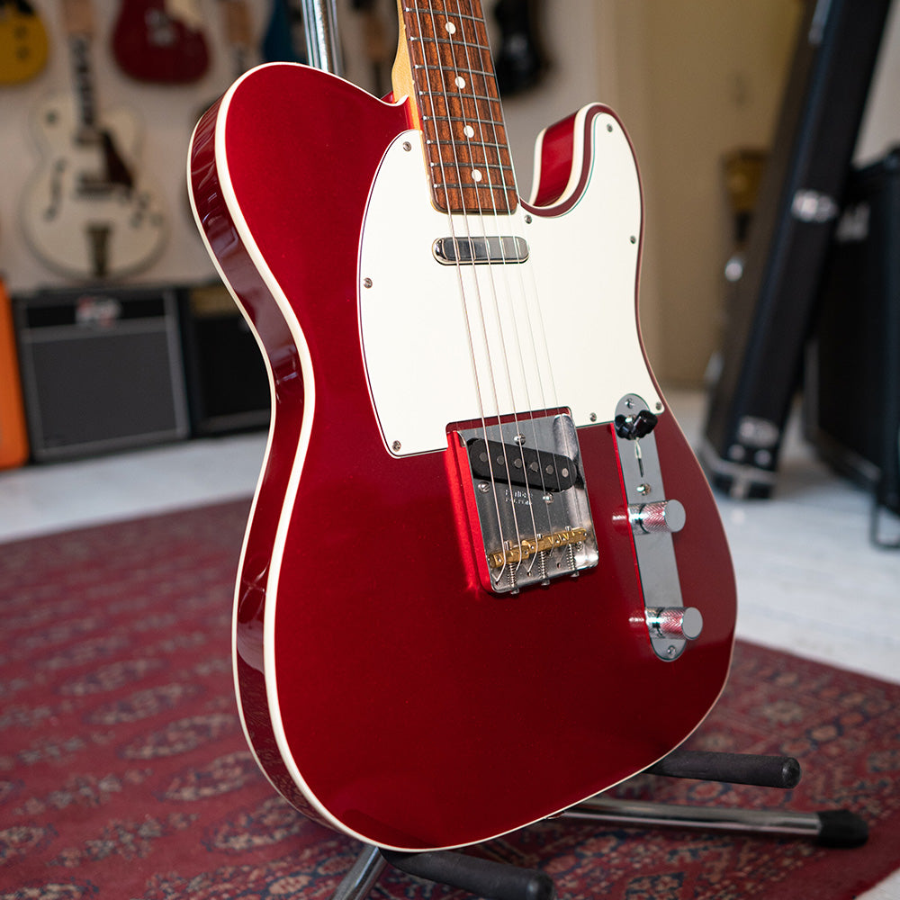 2012 Fender Made in Japan '62 Telecaster Custom - Candy Apple Red with Fender Case - Preowned