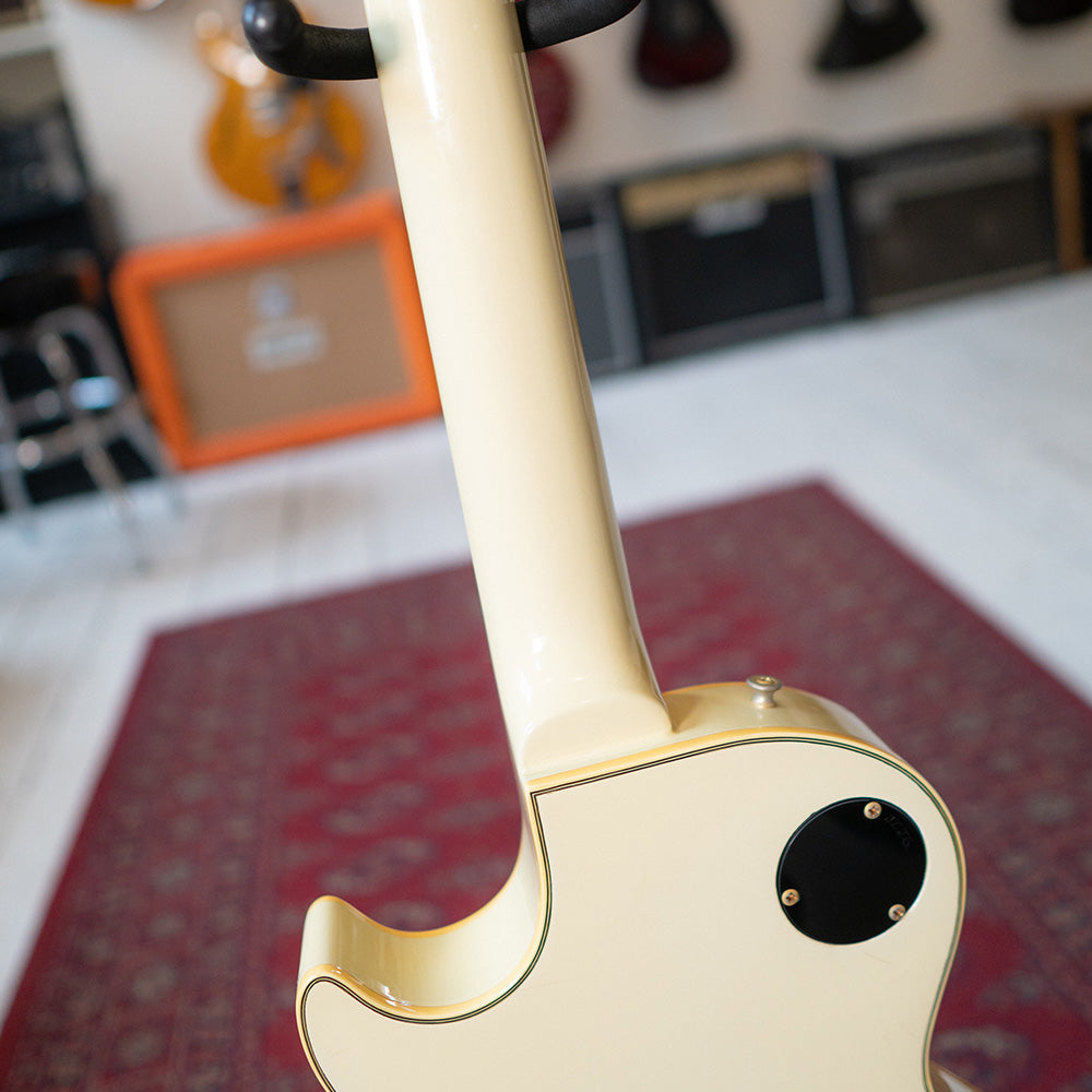 1985 Tokai LC-60 Les Paul Custom Style In Vintage White Burst With Gig Bag - Preowned