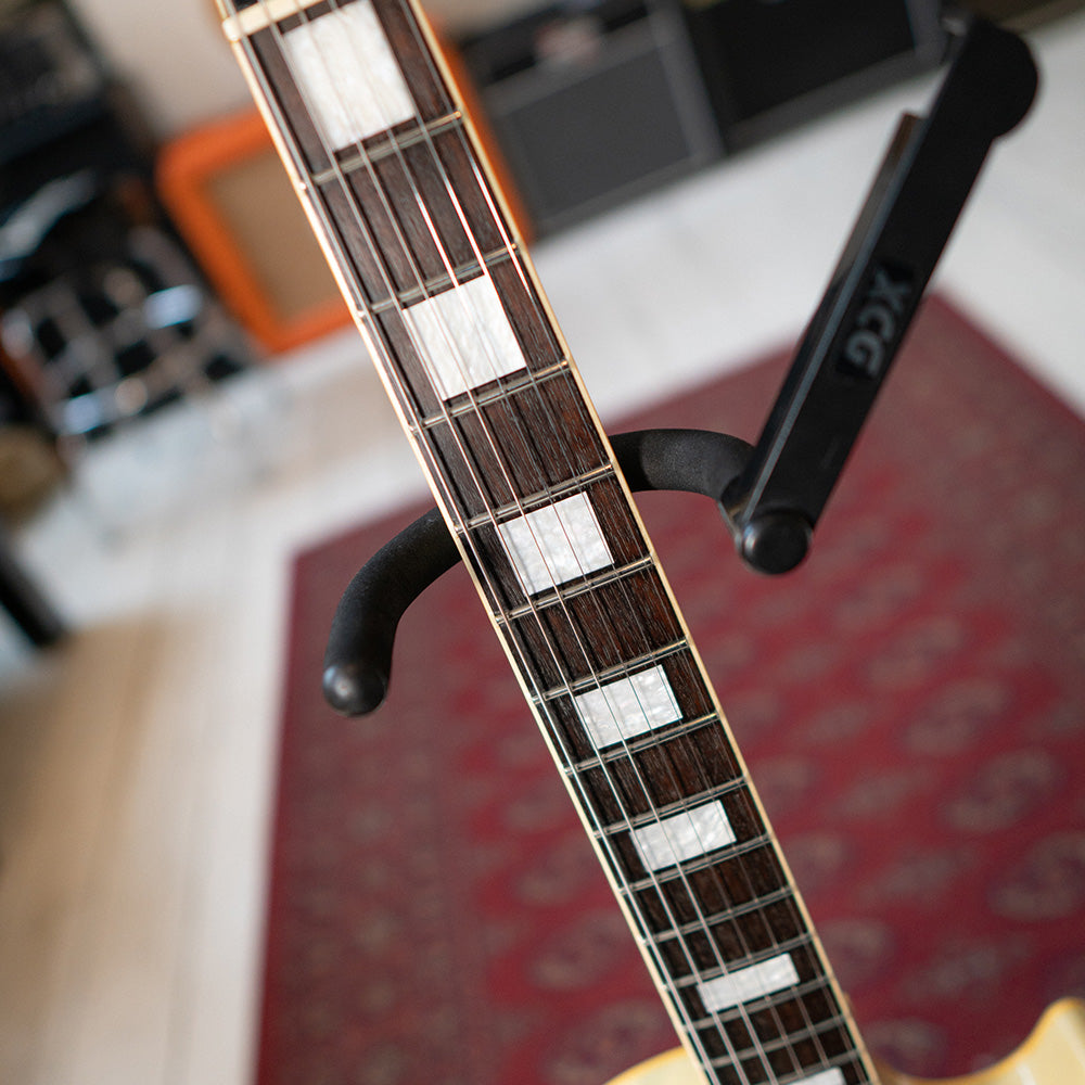 1985 Tokai LC-60 Les Paul Custom Style In Vintage White Burst With Gig Bag - Preowned