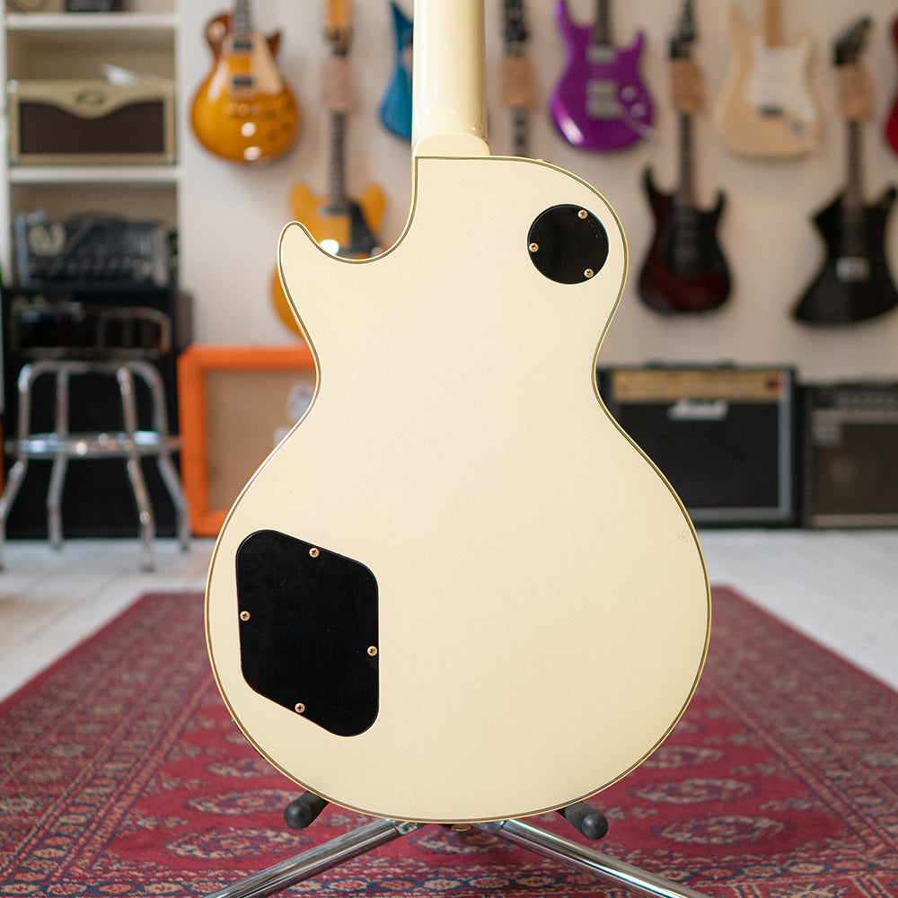 1985 Tokai LC-60 Les Paul Custom Style In Vintage White Burst With Gig Bag - Preowned