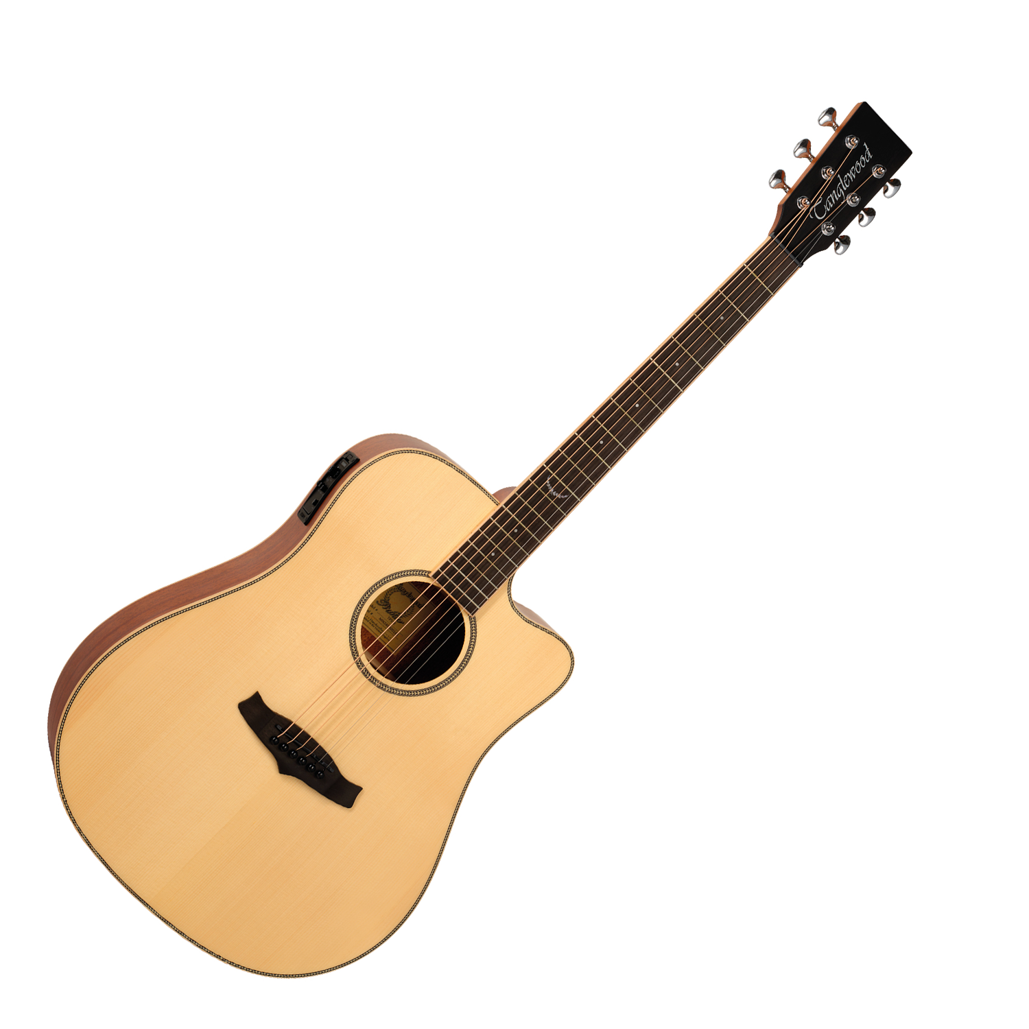 Tanglewood TP5SE Premier Dreadnought Electro Acoustic Guitar - Natural