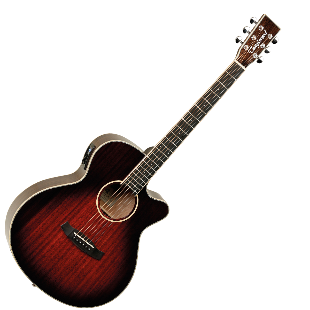 Tanglewood TW4CEAVB Winterleaf Cutaway Electro-Acoustic Guitar - Antique Violin Burst