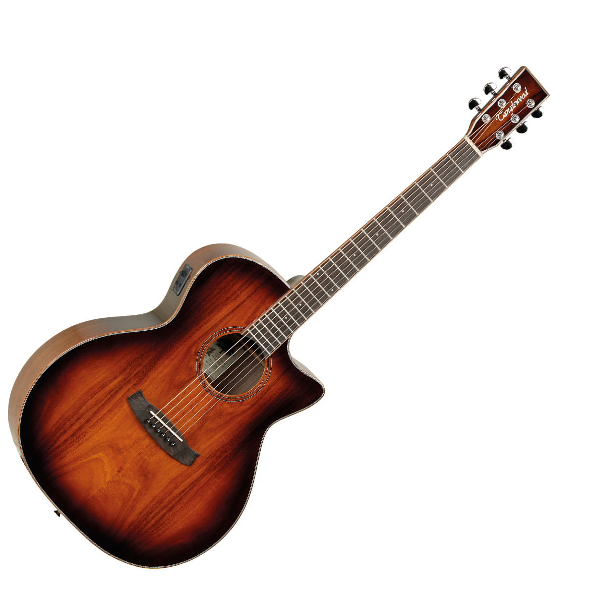 Tanglewood TWX6CEK Winterleaf Exotic Venetian Cutaway Electro-Acoustic Guitar - Autumn Burst Gloss