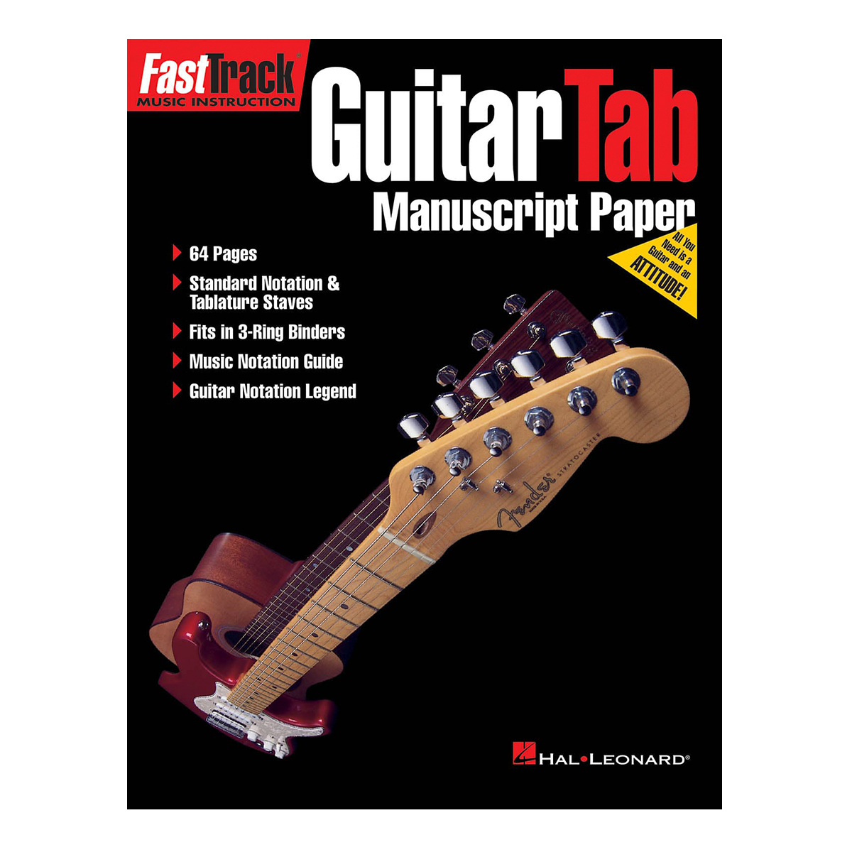 FastTrack Guitar Tab Manuscript Paper