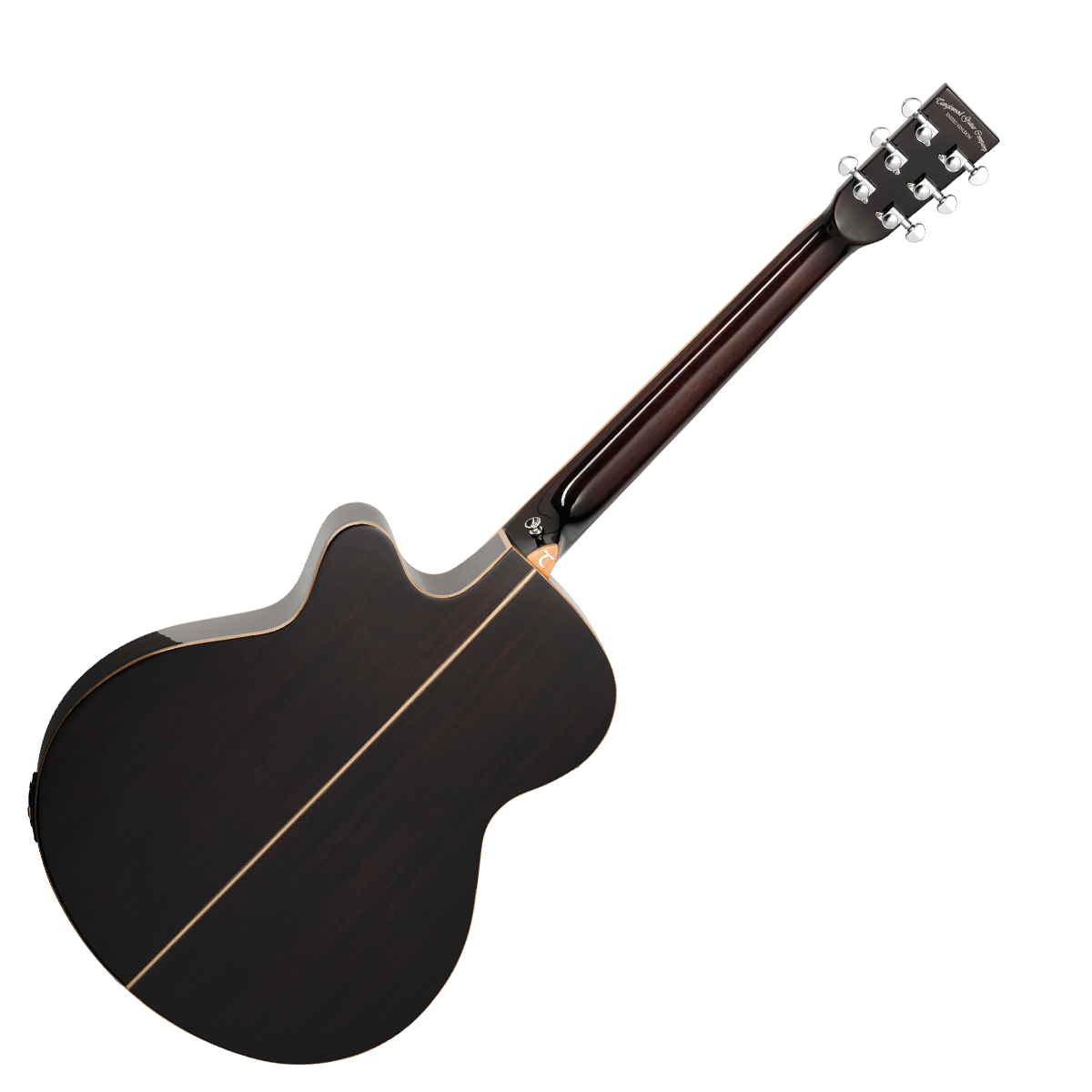 Tanglewood TW4TLCEAVB Winterleaf Thinline Cutaway Electro-Acoustic Guitar - Antique Violin Burst