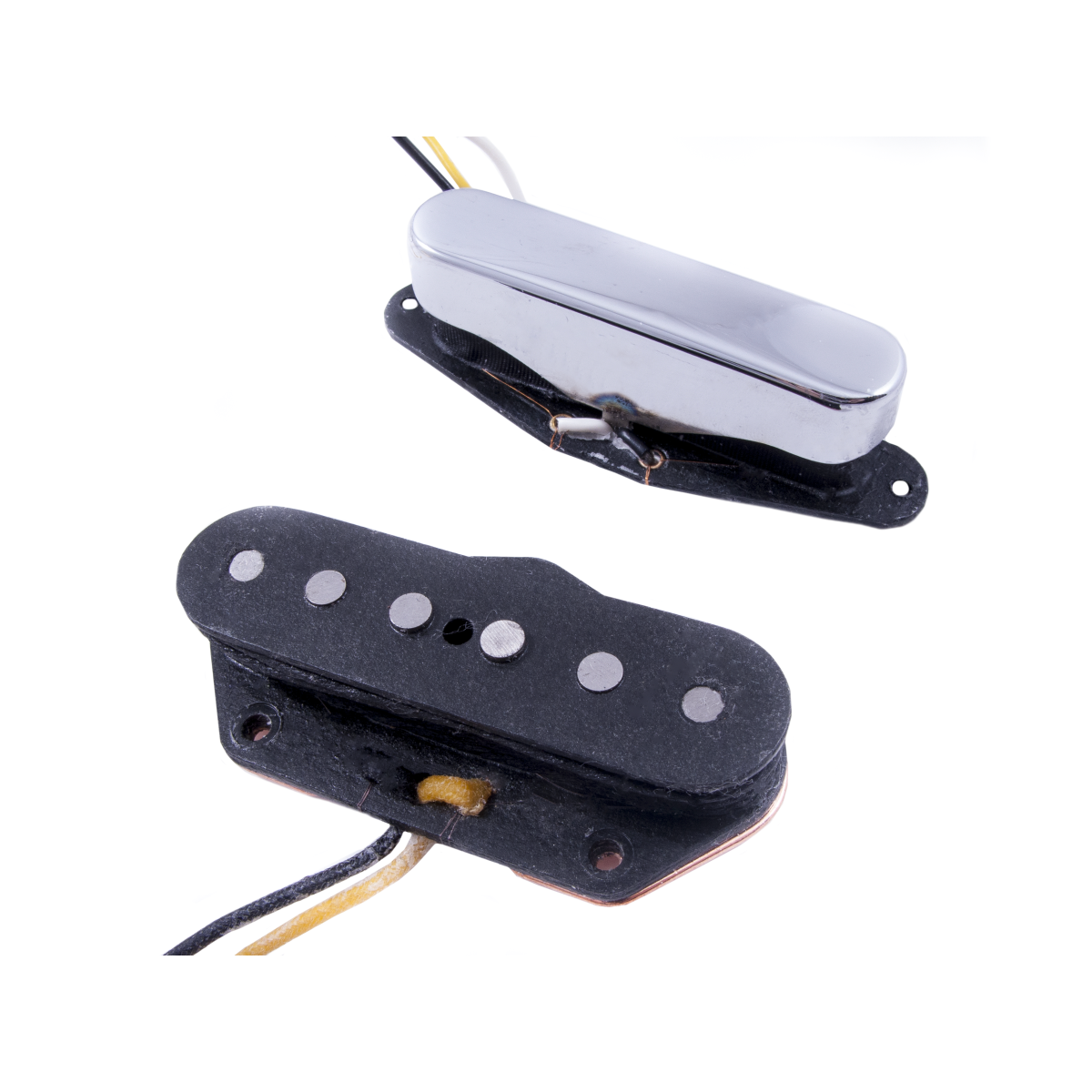 Fender Custom Shop Twisted Tele Pickup Set - Black/Chrome