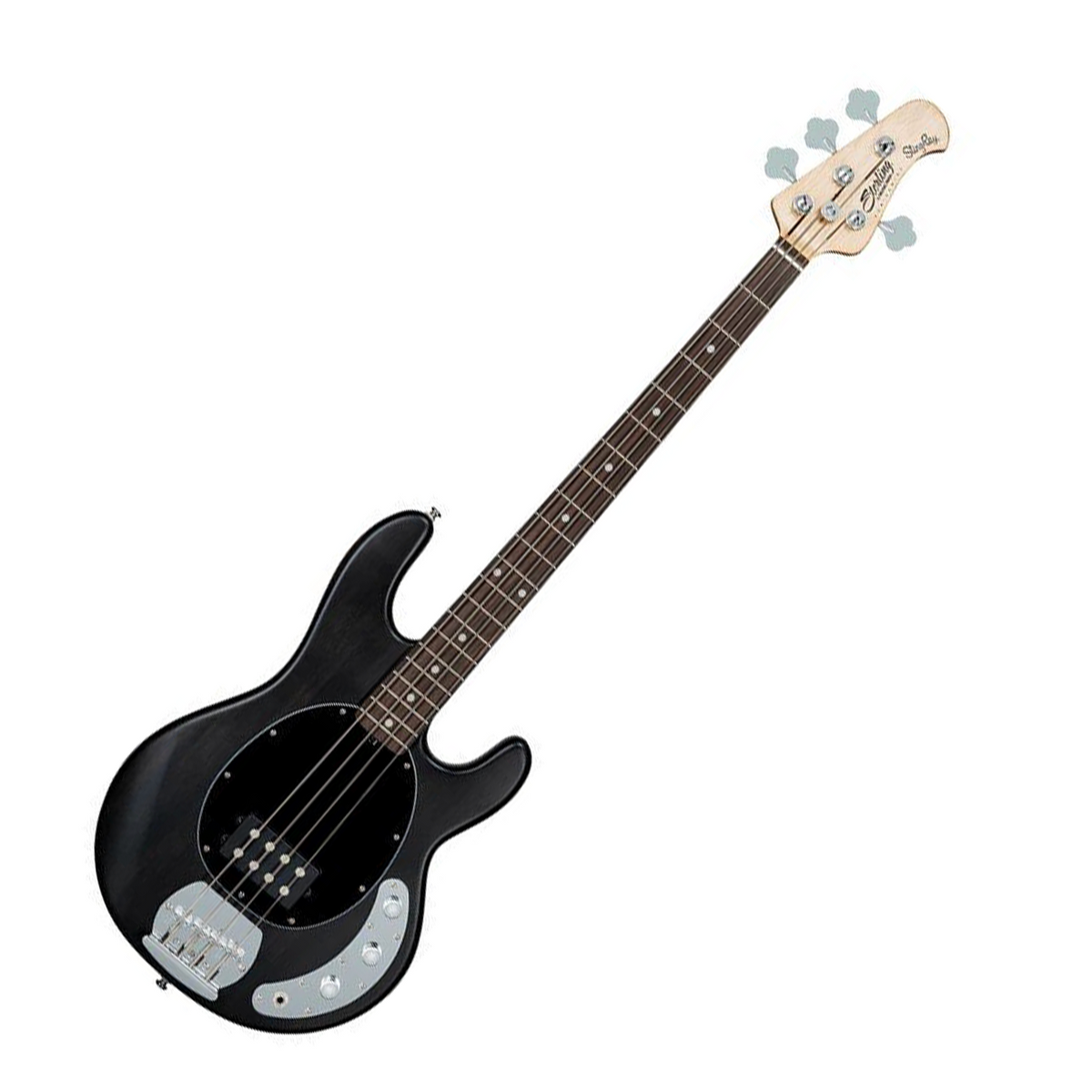 Sterling By Music Man SUB Stingray 4 Trans Black Satin Bass Guitar