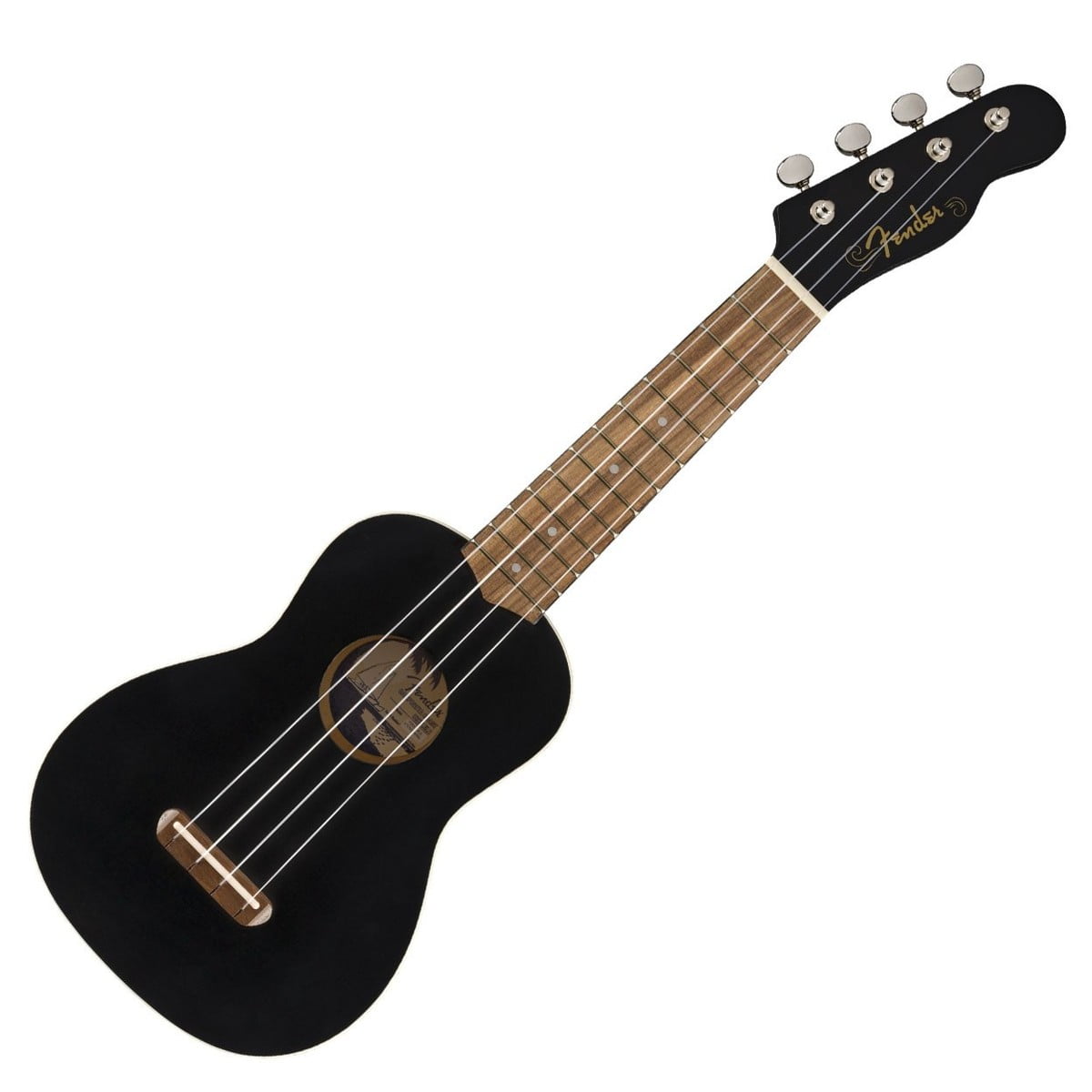 Fender Venice Soprano Ukulele - Black