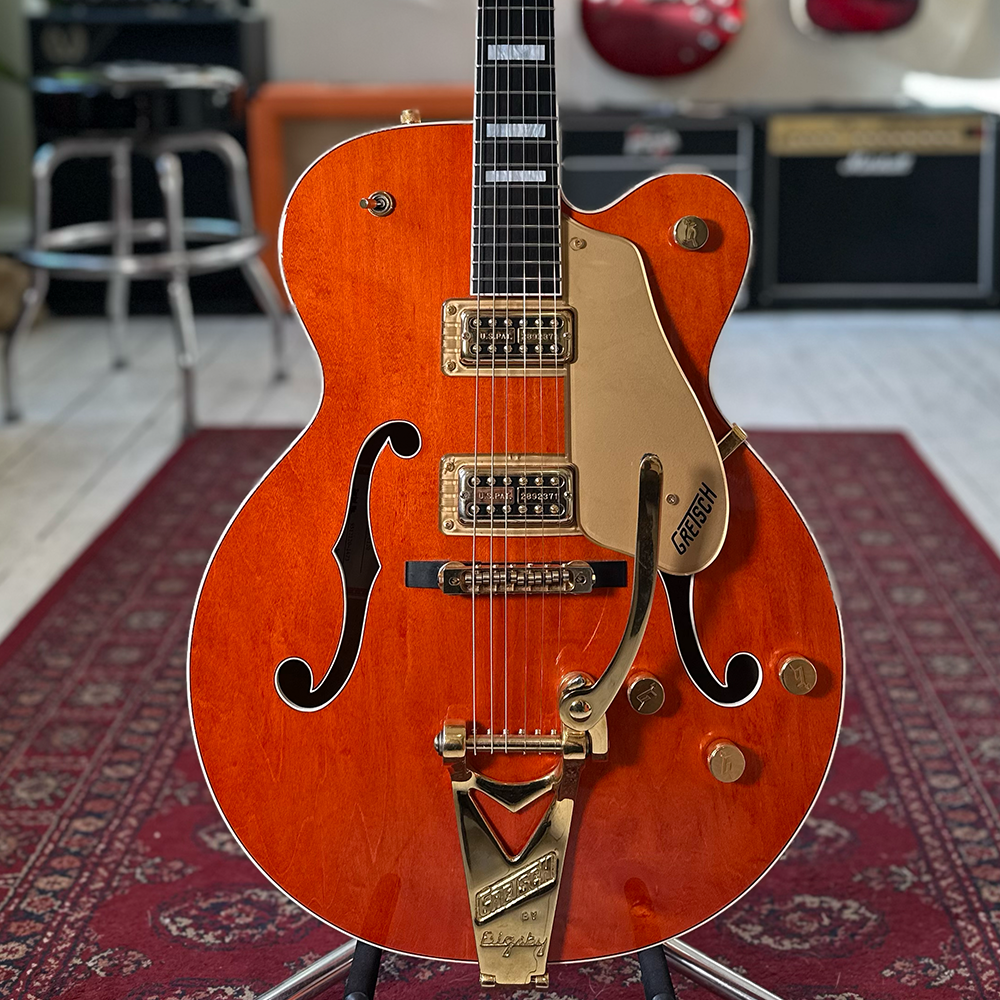 1995 Gretsch 6120 MIJ With OHSC - Nashville Orange Stain - Preowned