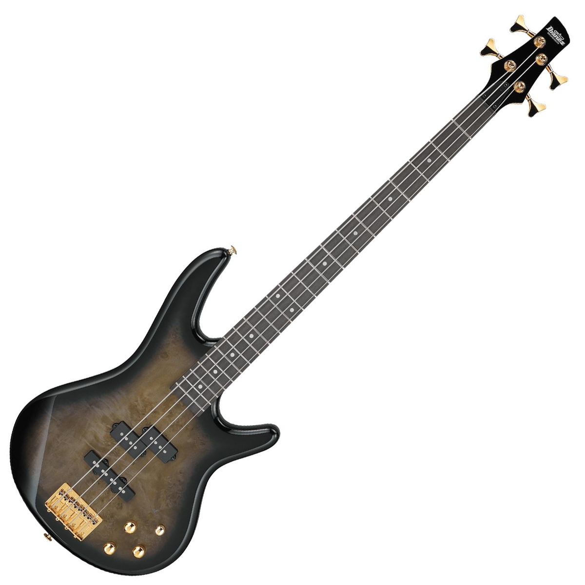 Ibanez GSR200PC Bass Guitar - Transparent Pale Black Burst
