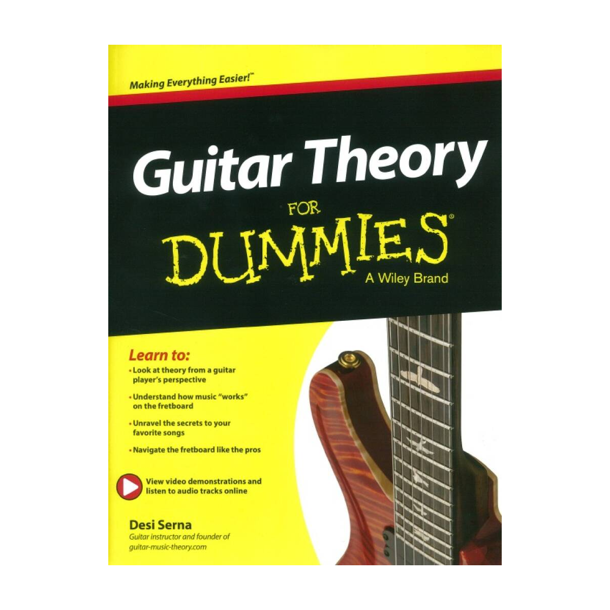 Guitar Theory For Dummies - Guitar Tuition Book