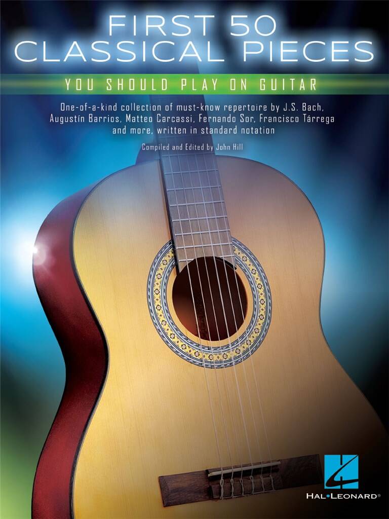 First 50 Classical Pieces for Classical Guitar - Book