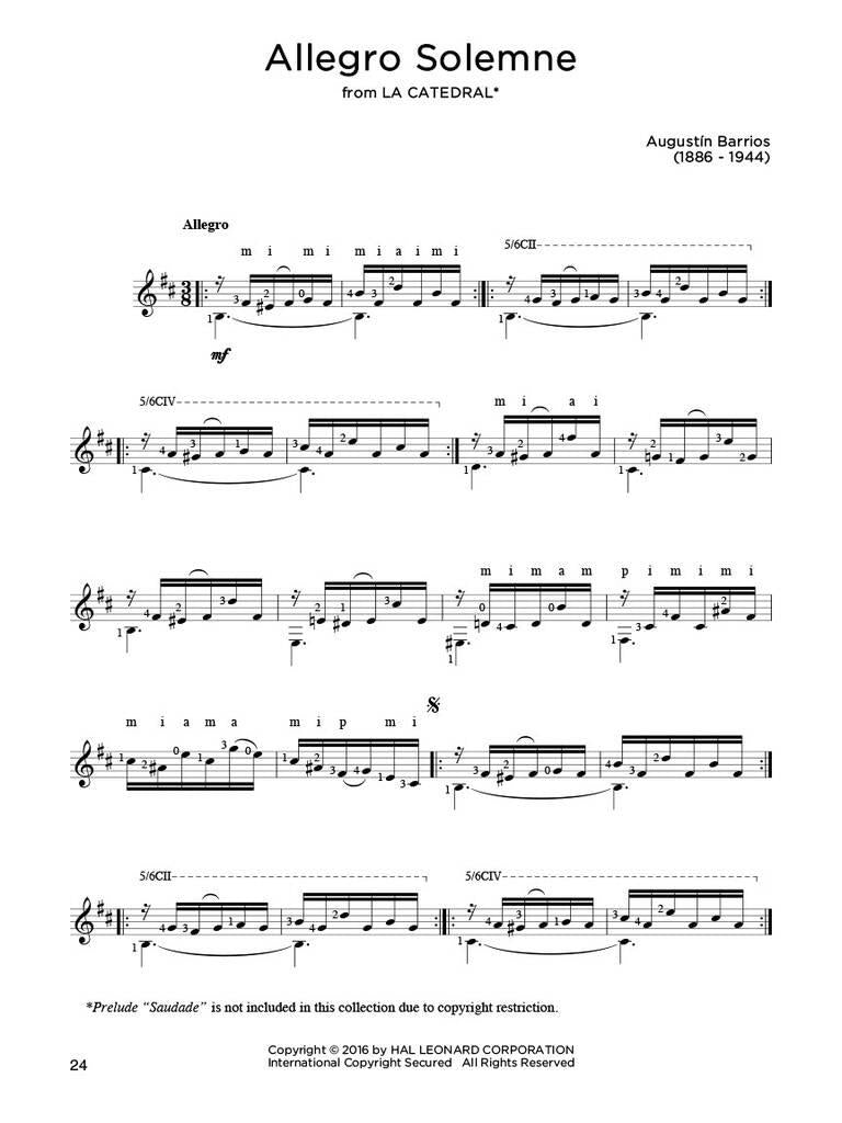 First 50 Classical Pieces for Classical Guitar - Book