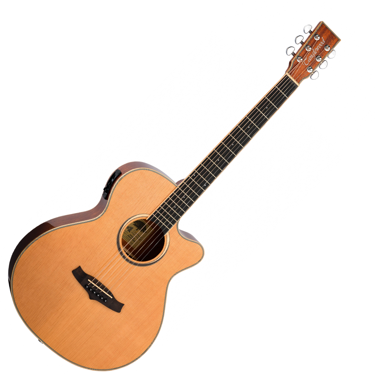 Tanglewood TW4CENA Winterleaf Series Super Folk - Natural