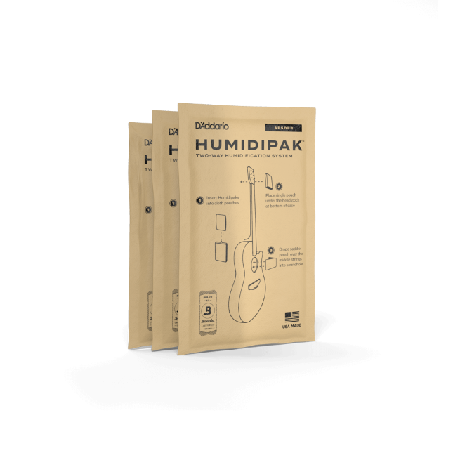 D'Addario Humidipak Absorb Replacement 3 Pack