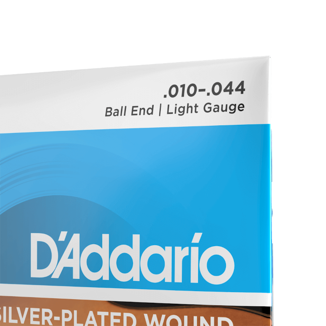 D'Addario EJ83L 10-44 Light Ball End, Gypsy Jazz Acoustic Guitar Strings