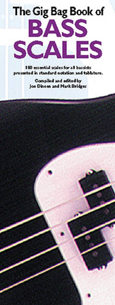 The Gig Bag Book Of Bass Scales - Book