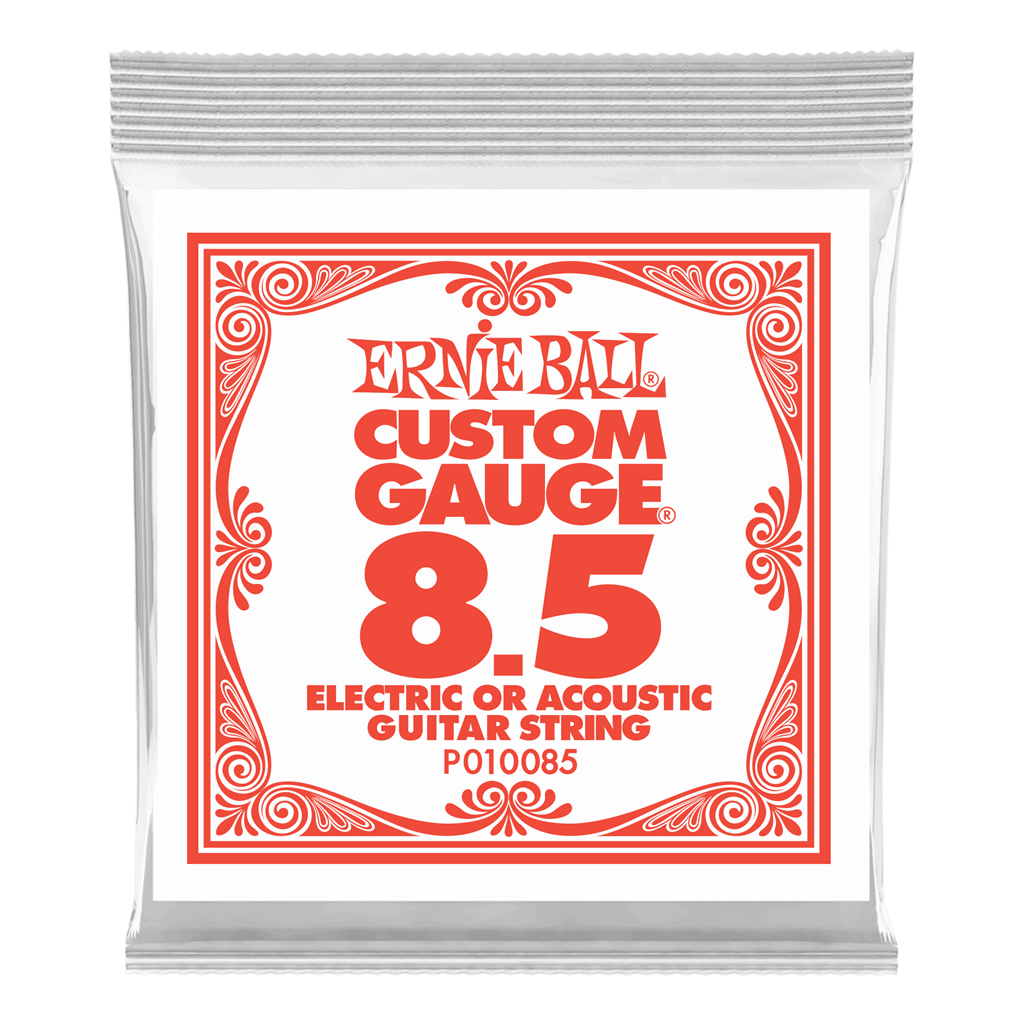 Ernie Ball .0085 Plain Ball End Single String