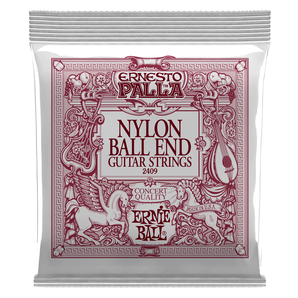 Ernie Ball Ernesto Palla Classical Nylon Ballend String Set - Medium Tension