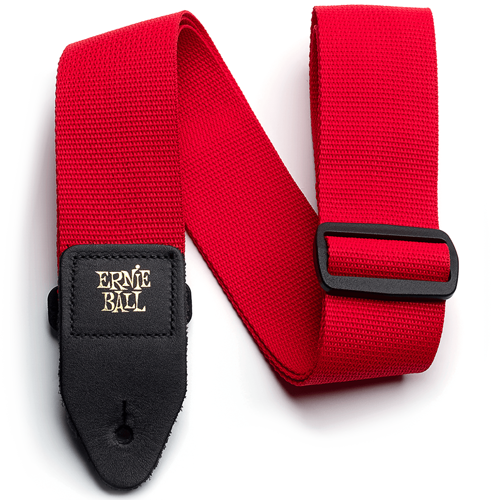 Ernie Ball Strap Polypro Red