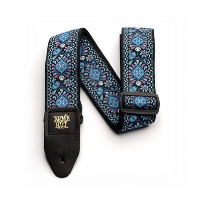 Ernie Ball Strap Jacquard Indigo Orchid