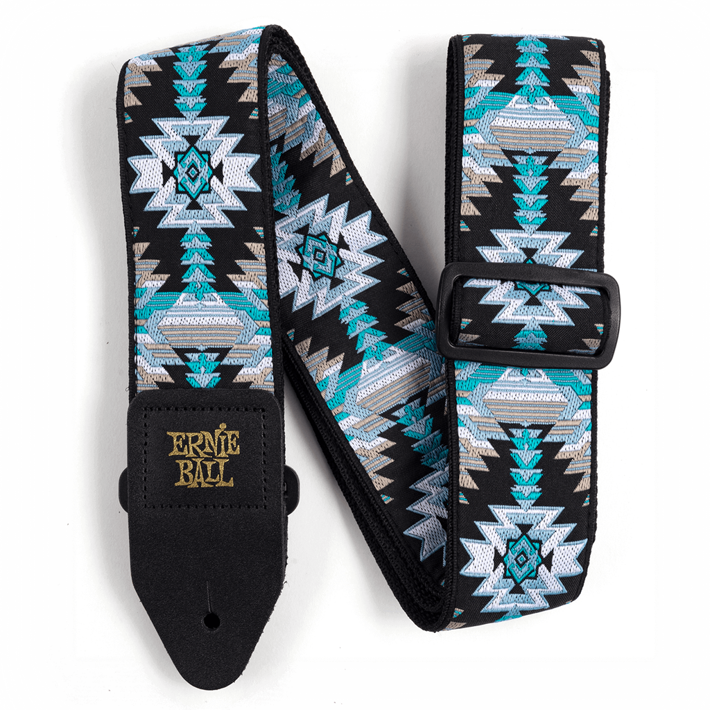 Ernie Ball Strap Jacquard Albuquerque Blue