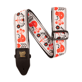 Ernie Ball Strap Jacquard Red Bird Winter