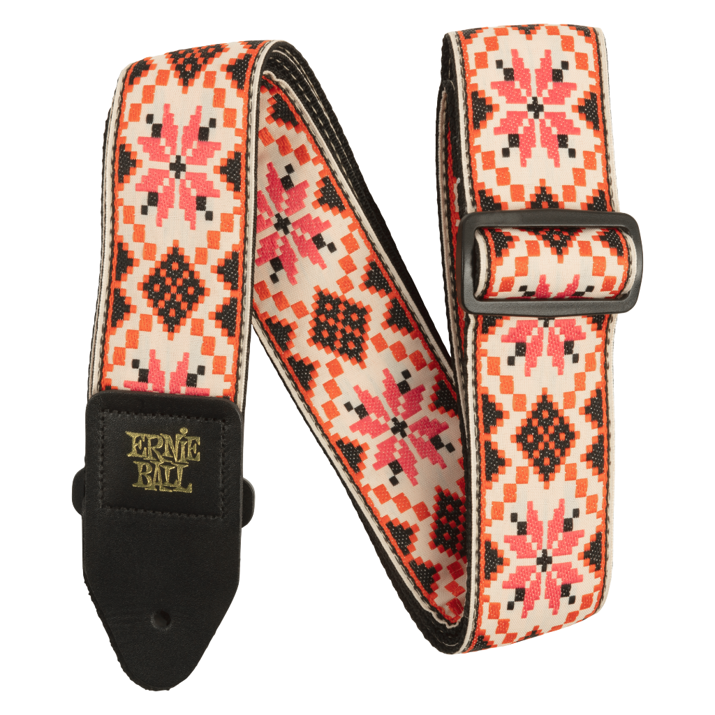 Ernie Ball Strap Cinnamon Needlepoint Jacquard