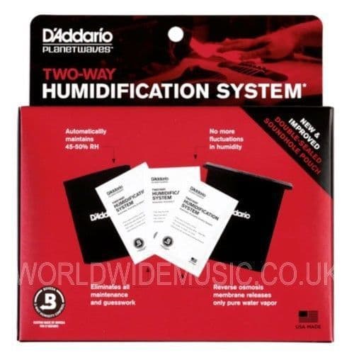 D'Addario PW-HPK-01 Humidipak Guitar Humidity Control System
