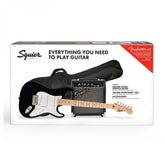 Squier Sonic Stratocaster Electric Guitar Package - Black