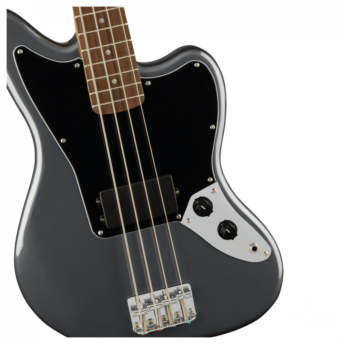 Squier Affinity Jaguar Bass - Charcoal Frost Metallic