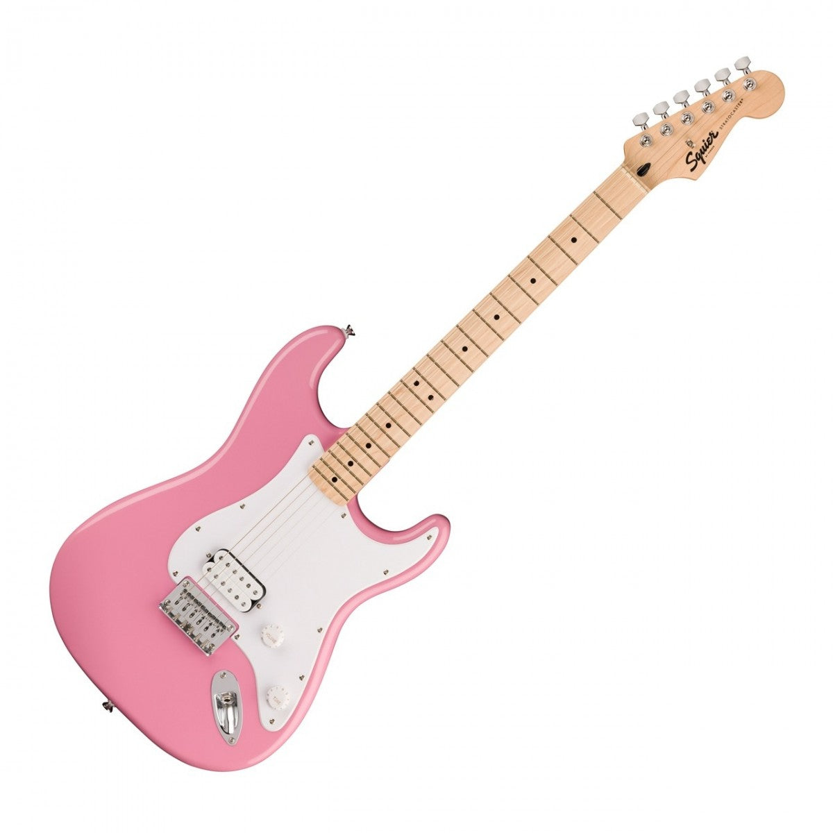 Squier Sonic Stratocaster Hard Tail Single Humbucker - Flash Pink