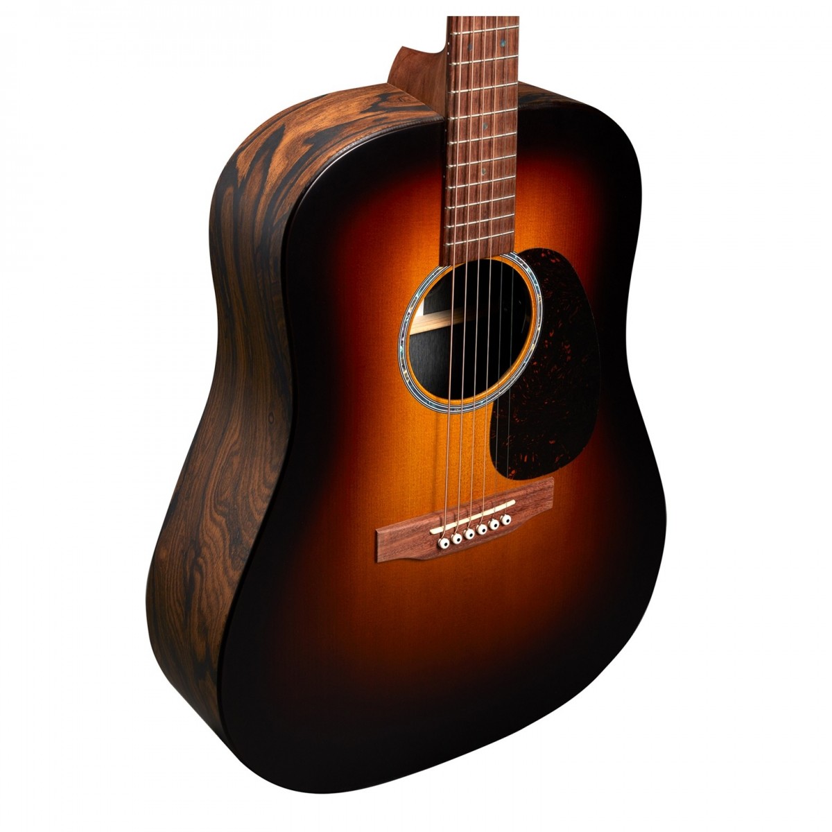 Martin X Series D-X2E Ziricote Burst Electro Acoustic Guitar
