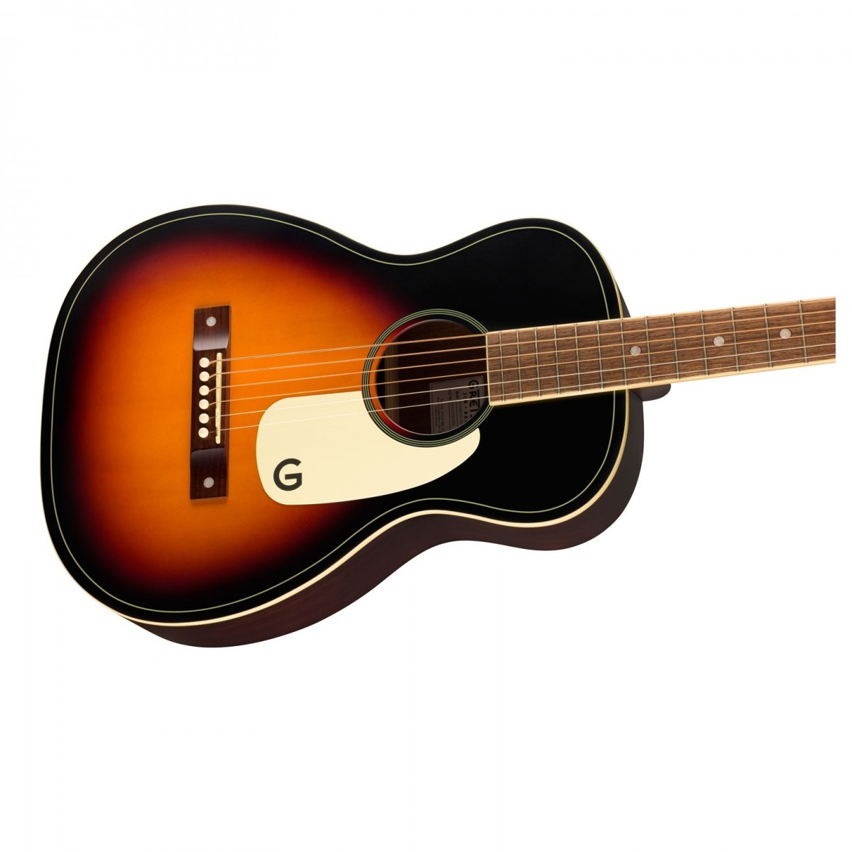 Gretsch Jim Dandy Parlor - Walnut Fingerboard with White Pickguard - Rex Burst