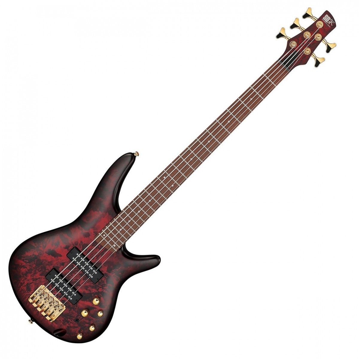 Ibanez SR305EDX Active 5 String Bass Guitar - Wine Red Frozen Matte