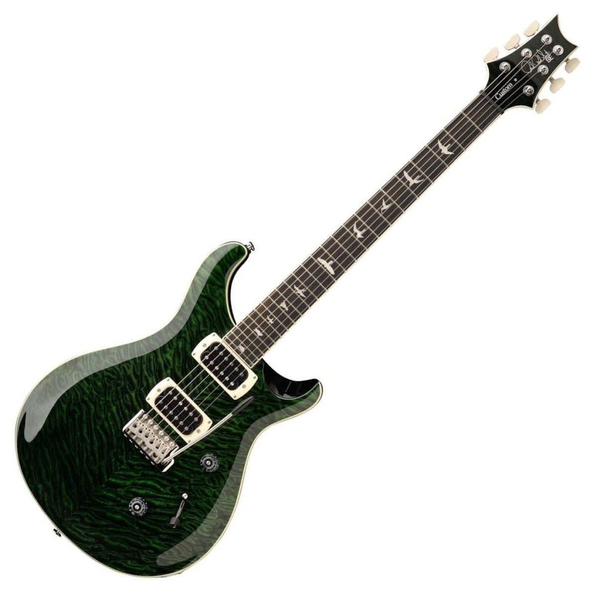 PRS SE Custom 24 Quilt - Teal Black