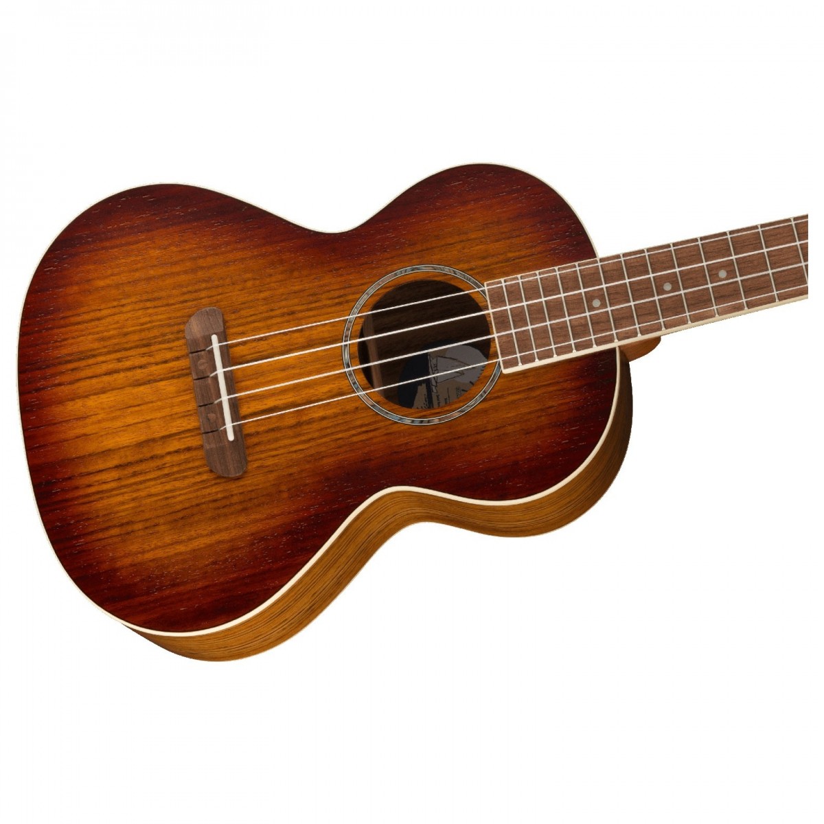 Fender Rincon Tenor Ukulele - Walnut Fingerboard - Aged Cognac Burst