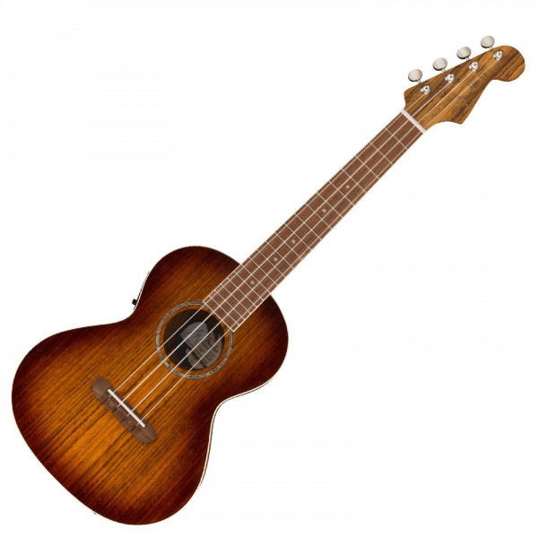 Fender Rincon Tenor Ukulele - Walnut Fingerboard - Aged Cognac Burst