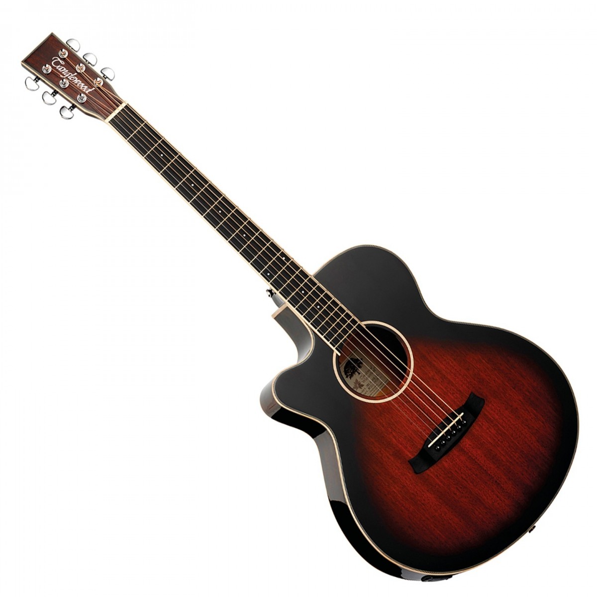 Tanglewood TW4CEAVBLH Winterleaf Left Handed - Autumn Vintage Burst