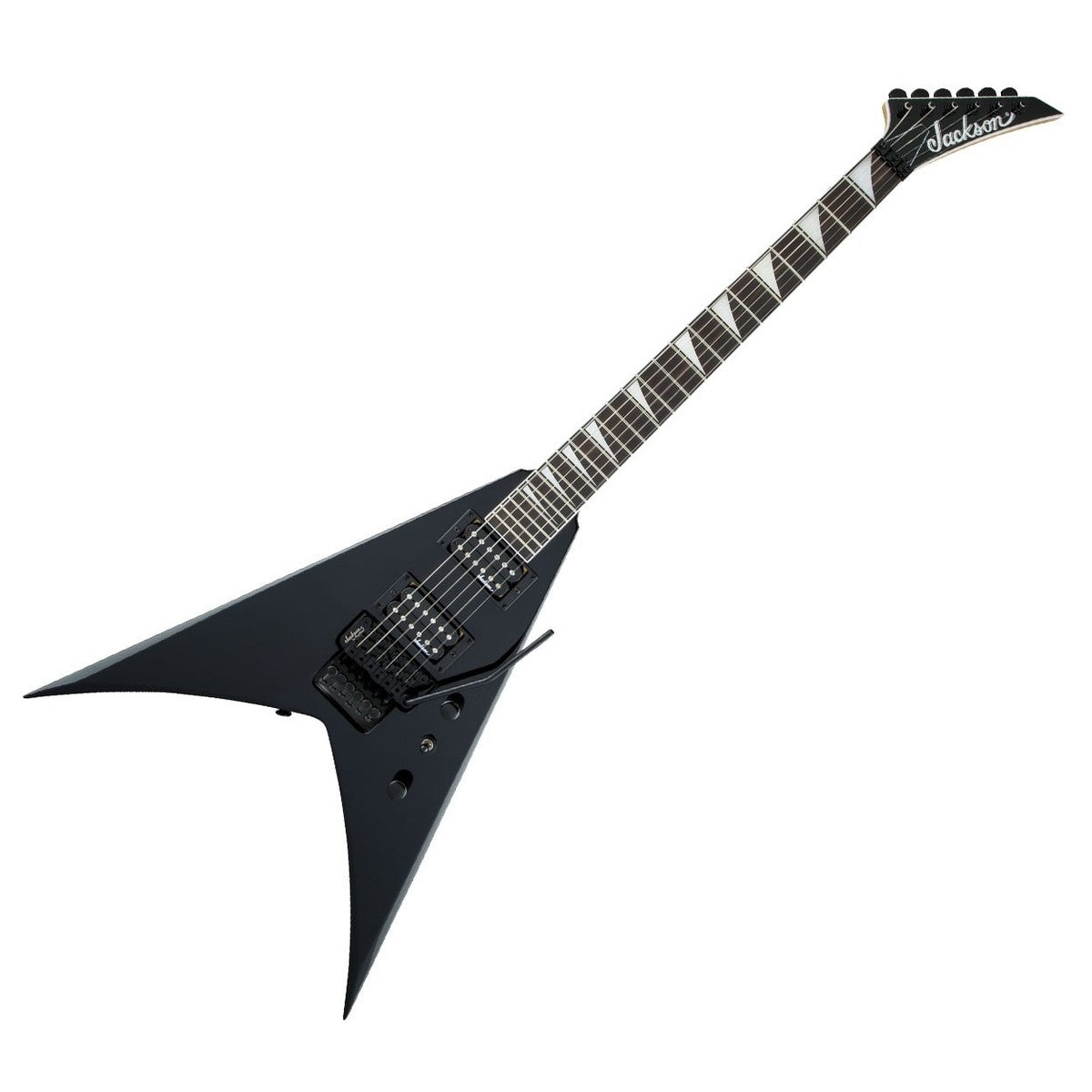Jackson JS Series King V JS32 - Amaranth Fingerboard - Black with White Bevels