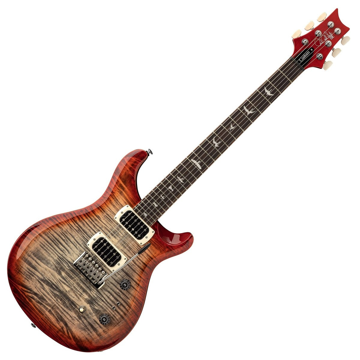ギター mamePRS SE Custom24 Chacoal Burst Paul Reed Smith SE Custom 24 Charcoal Cherry Burst