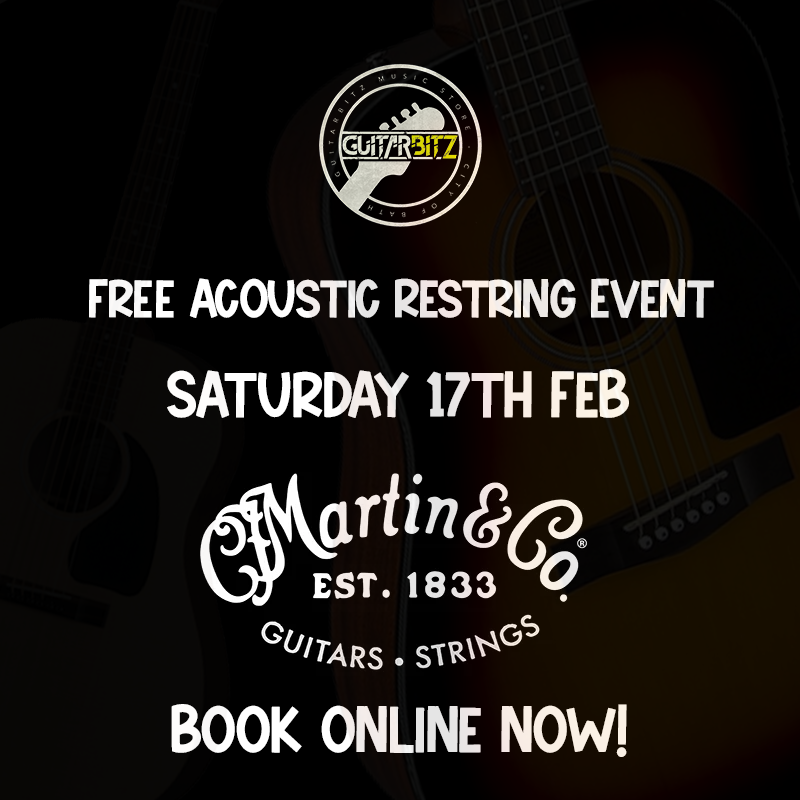 Guitarbitz x Martin & Co Acoustic Re-String Event