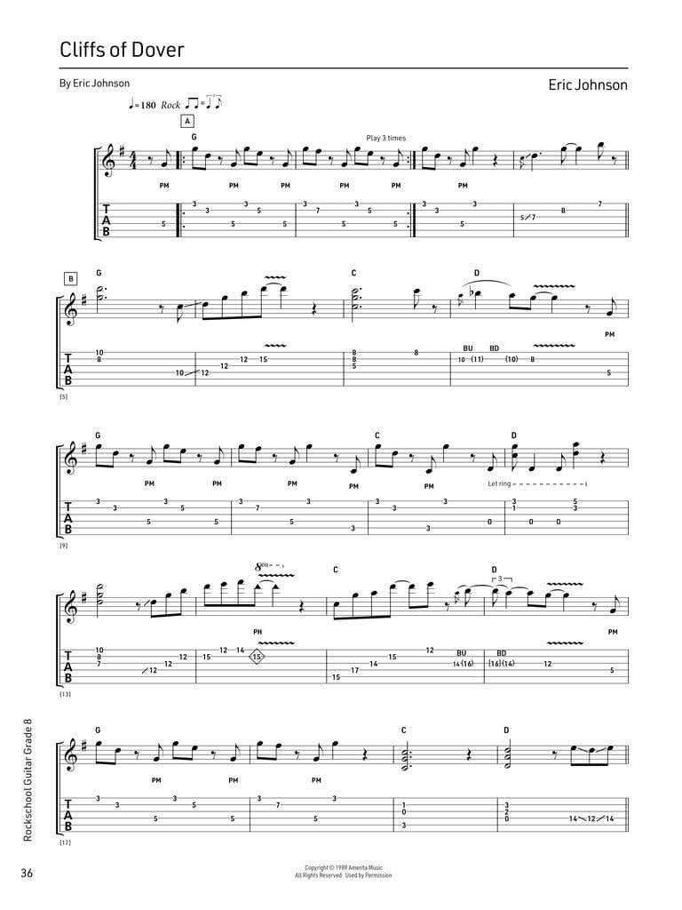 Rockschool Guitar Grade 8 (2024)