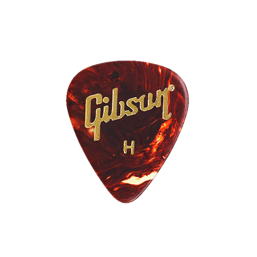 Gibson Tortoise Picks, 12 Pack, Heavy