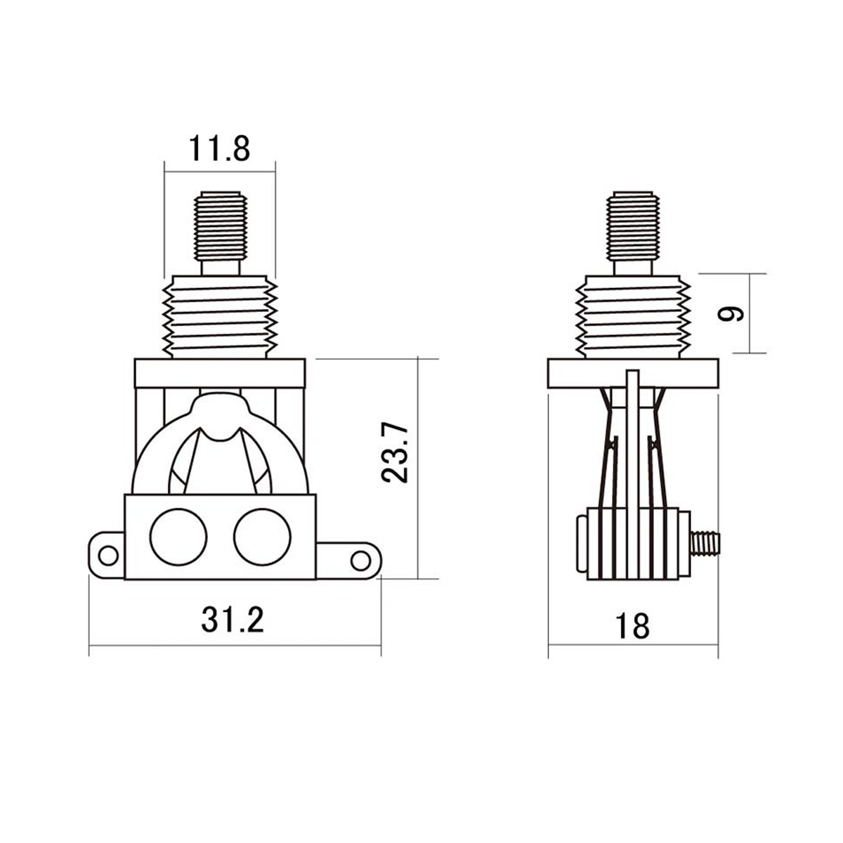 Boston 3 Way Toggle Switch for Les Paul
