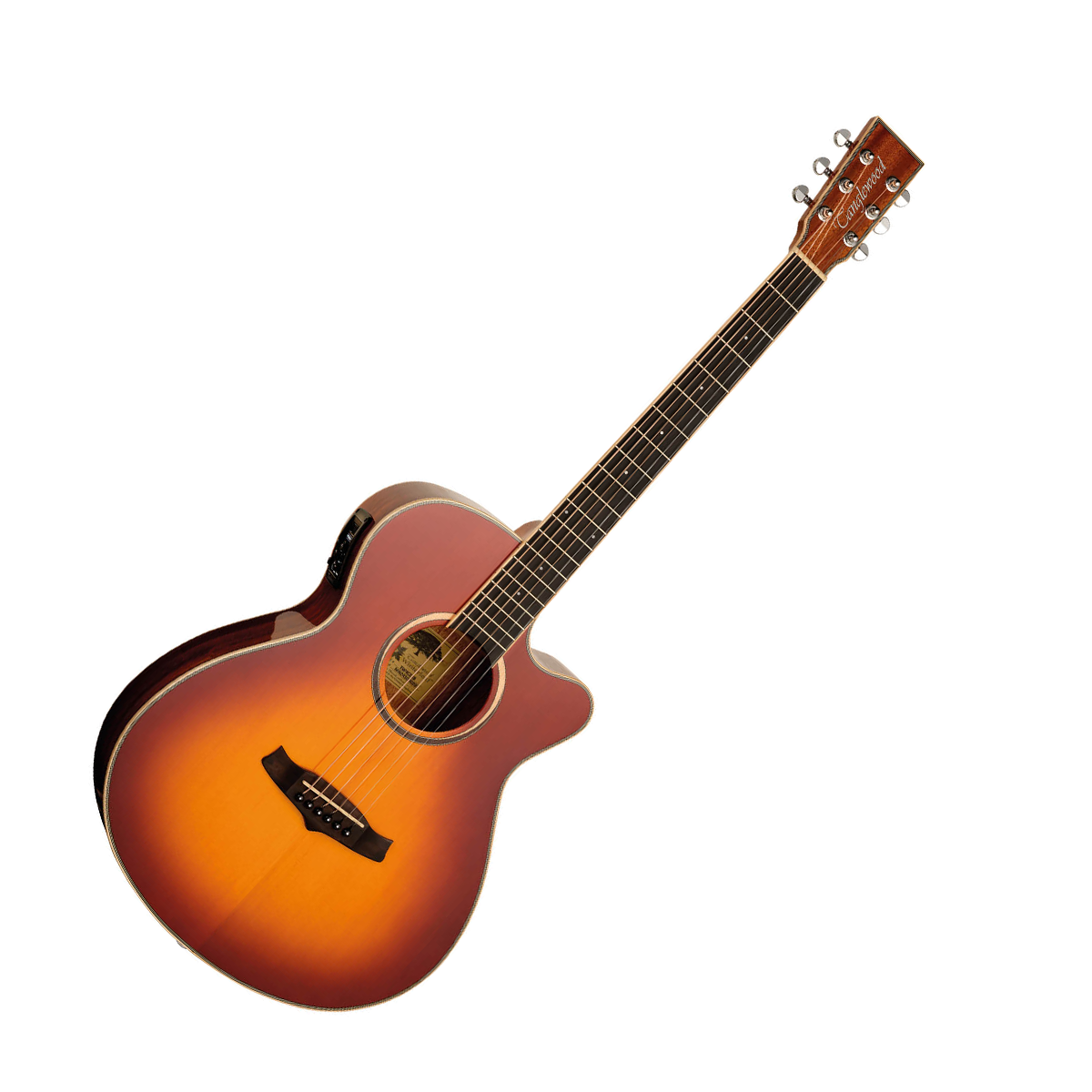 Tanglewood TW4CESB Winterleaf Cutaway Electro Acoustic Guitar - Sunburst