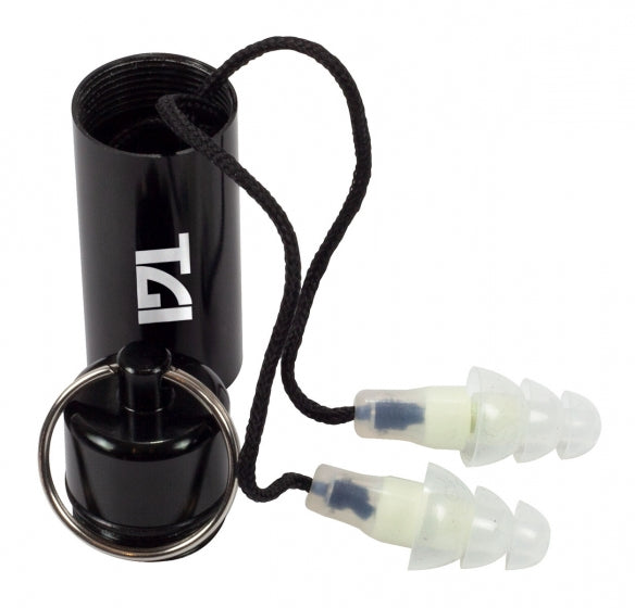 TGI Ear Defenders / Ear Plugs - In Ear Design + Case