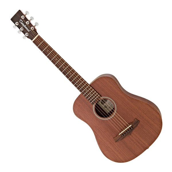 Tanglewood TW2-T-LH Winterleaf Left Handed Travel Acoustic Guitar Mahogany With Gig Bag