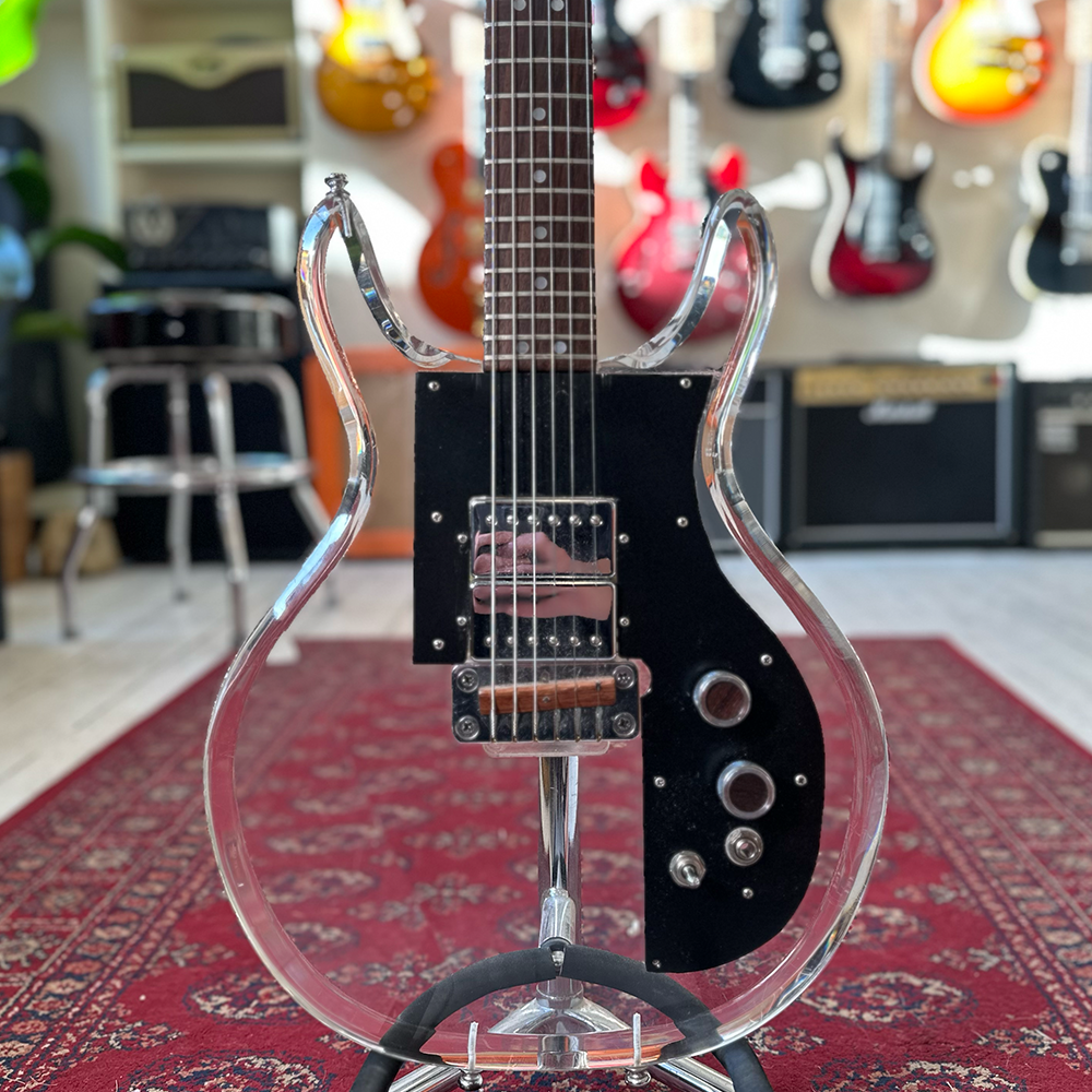 1970's Univox UHS1 Acrylic Dan Armstrong Clone - Hard Case - Preowned